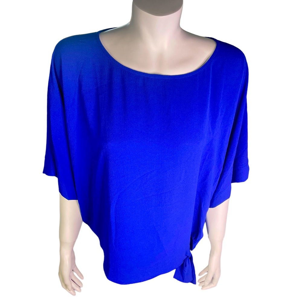 Navy blue blouse
